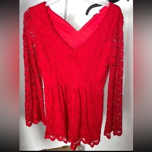 Francesca’s lace romper